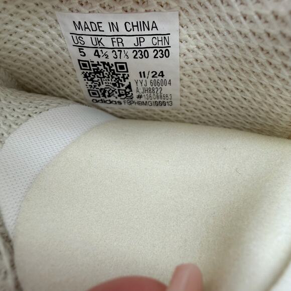 Adidas Speedex 23 Boxing Shoes Off White Tan JH8822 Mens 5 Womens 6 NWOB